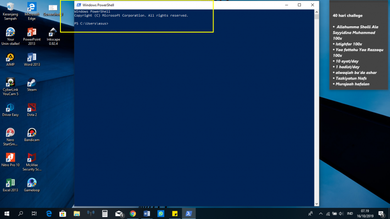 Windows PowerShell