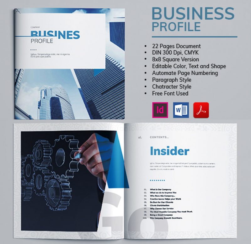 Brosur Profil Bisnis dengan Microsoft Word 2010