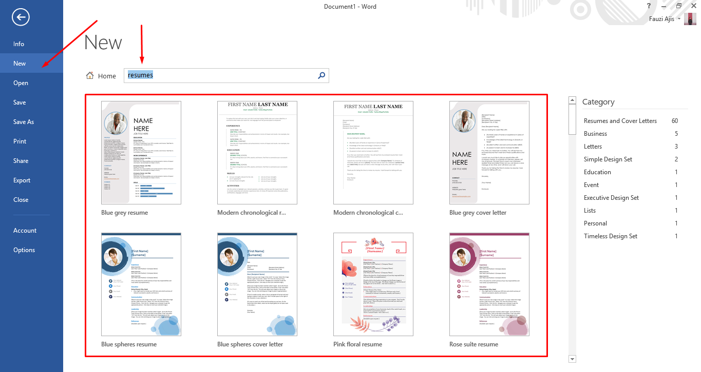 Cara Membuat CV di Microsoft Word 2010